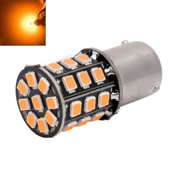 ORANJE - BA15S - LED - 33 SMD - 2835 - 12V