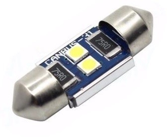 2X CANBUS 31mm 2 LED 3535 dome auto interieur lamp C5W