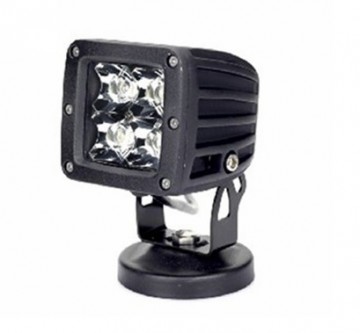 LED SPOT - 12W  - 3 LED - WIT incl. 4 filters - OFF-ROAD