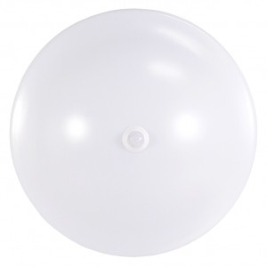 LED plafond lamp, rond, 24W, beweging & schemer sensor