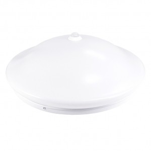 LED plafond lamp, rond, 24W, beweging & schemer sensor