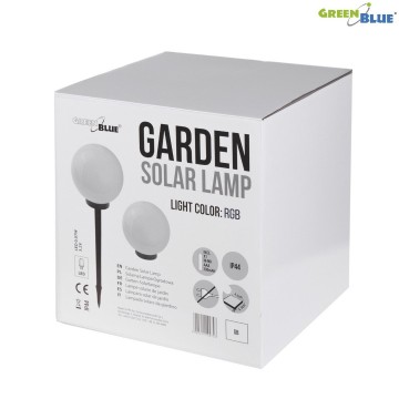 LED tuinbol 63cm - Solar - Multi Color