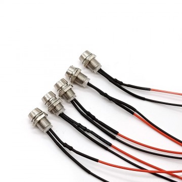 Mini LED spotverlichting - Koud wit - 10mm - 12/24V