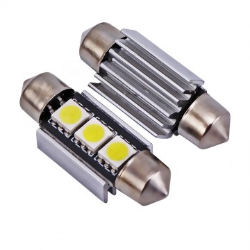 Dome - 41mm LED - CANBUS - 3SMD - 5050 - Per stuk - Wit