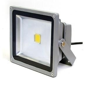 50W LED Schijnwerper Warm Wit - grijs