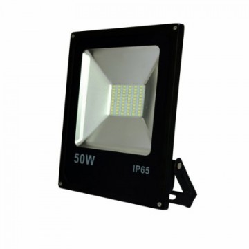 50W LED Schijnwerper Koud Wit Slim IP66 - 70 LED