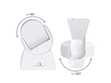 PIR sensor + schakelaar - Met afstandsbediening - 1200W