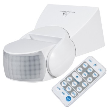 PIR sensor + schakelaar - Met afstandsbediening - 1200W