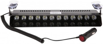 Dashboard flitser - ORANJE - 12 LED