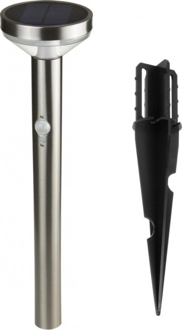 Solar LED grondspot - 1.7 Watt - Neutraal wit - Met bewegingssensor