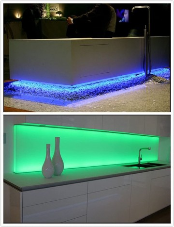 5 meter led strip - waterproof IP67 - RGB - Complete set - inkortbaar