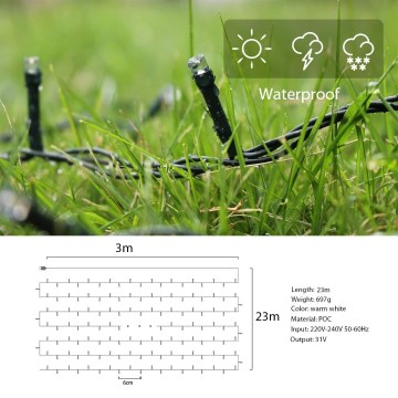LED lichtketting - 25 meter - warm wit - 360 leds