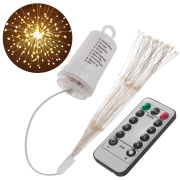 LED hanglamp - Firework effect - IP44 - Met afstandsbediening 