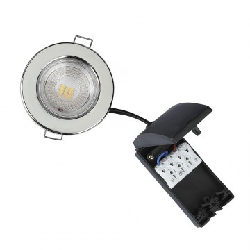 Dimbare LED spot - IP65 + Brandbestendig - Warm wit - 82mm