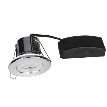 Dimbare LED spot - IP65 + Brandbestendig - Warm wit - 82mm