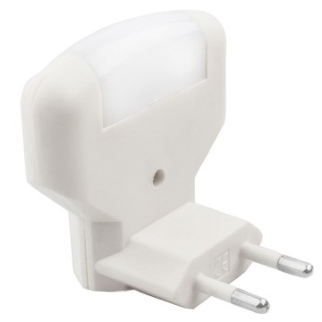 LED nachtlampje - 0.5W - hoek 90 graden - met schakelaar