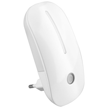 LED nachtlampje - 1W - Koud wit - met schemersensor