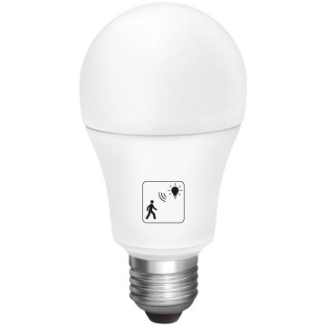 E27 LED lamp - Warm Wit - Bewegingssensor - 10 Watt