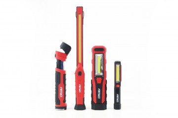 Looplamp Oplaadbaar - thuislader + autolader - 300 lumen