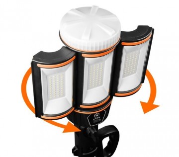 LED schijnwerper op statief - Oplaadbaar - 5000 Lumen