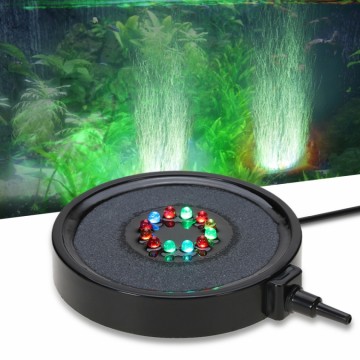Aquarium luchtsteen 12 led kleur 2