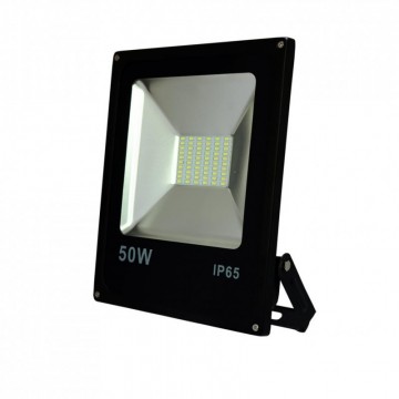 50W LED schijnwerper - Warm wit - Slim - IP65 - 70 LED