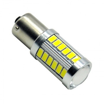 (BA15D) 1157 - 5730 - 33SMD - Wit - 12V
