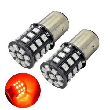 ROOD - BAY15D - LED - 33 SMD - 2835 - 12V