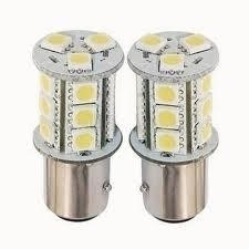 BA15S LED 18-SMD 5050 - 12V LED lamp WIT