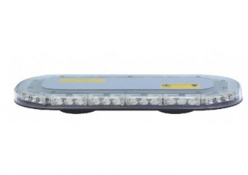 Compacte zwaailamp - 47mm hoog - R10 / R65 certificering - 42 LED ORANJE