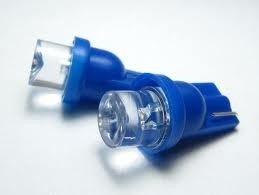 T10 LED blauw W5W - 12V interieur lamp