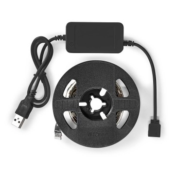 Smart USB LED strip - Multicolour - RGB + Warm wit - 2 meter - SmartLife