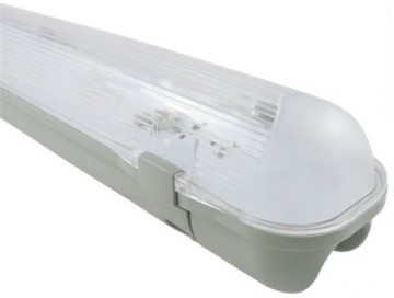 LED armatuur 60cm IP65 - dubbele TL fitting