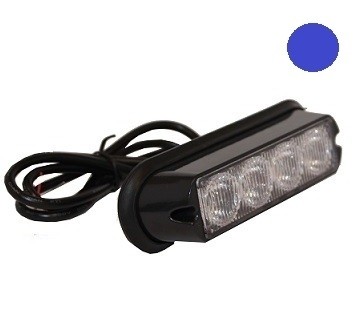 BLAUW bumper flitser - E keurmerk - R10 - synchronisatie