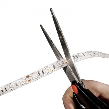 5 meter warm wit led strip waterproof - IP68 - 60Leds/m - 12V3