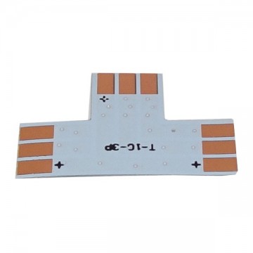 T connector - 10mm PCB - 3 pin - CCT
