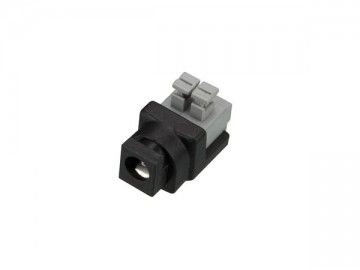 Female connector / veerklemaansluiting 5.5 x 2.1mm