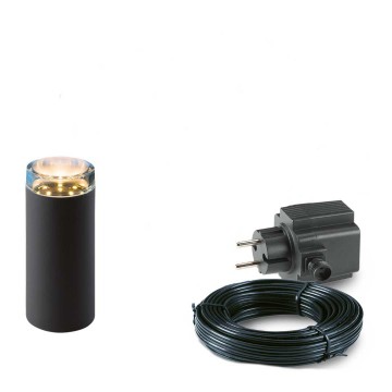 1x LED Pilaren - 2 Watt - 12V - 16cm - complete set