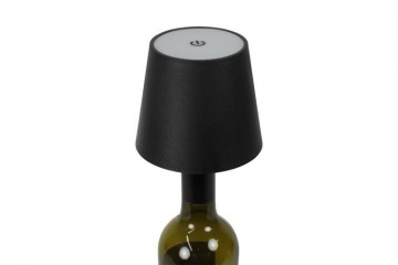 Countryfield lamp touch flessenkurk led lux zwart1