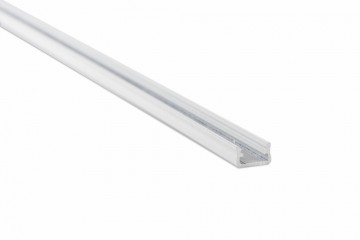 1 meter - 9,3x16mm DESIGN A WIT - LED Profiel - aluminium