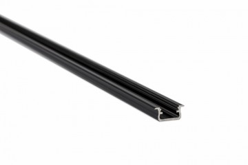 1 meter - Inbouw 9,3mm DESIGN B ZWART - LED Profiel - aluminium