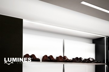 2 meter - 23mm HOEK DESIGN C WIT - LED Profiel - aluminium