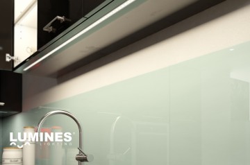 2 meter - 23mm HOEK DESIGN C WIT - LED Profiel - aluminium