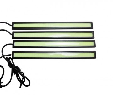 17CM LED - DRL - Rood - 12 volt