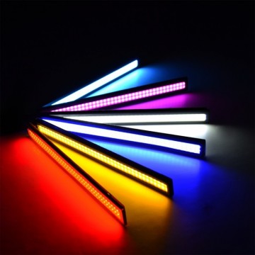 17CM LED - DRL - Oranje - 12 volt