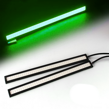 17CM LED - DRL - Groen - 12 volt