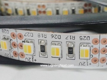 5 meter CCT (Dual white) led strip DUAL LED - 60Leds/m - 24V