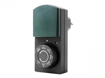 Schemerschakelaar + Tijdschakelaar combinatie