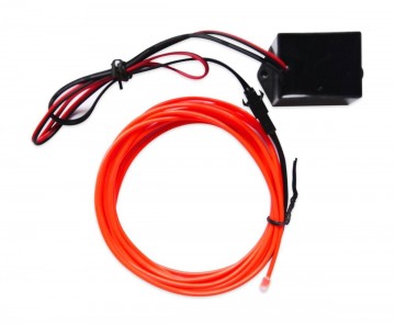 El wire 2 meter 1 blauw