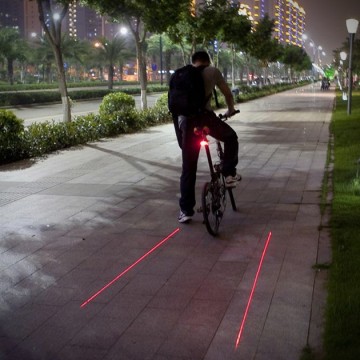 Laser & LED Fiets Achterlicht